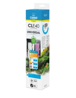 Rampe LED pour aquarium coloris noir Ciano - 40 cm