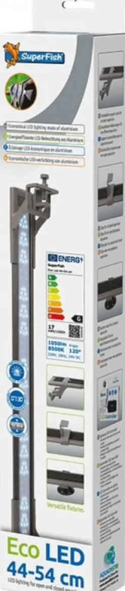 Rampe LED pour aquarium, eco 44-54cm, SUPERFISH - modèle Eco LED