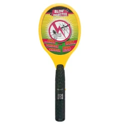 Raquette électrique anti-insectes coloris jaune Bloq'Insectes