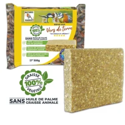 Repas aux vers pour oiseaux de la nature Natures Market – 300 g