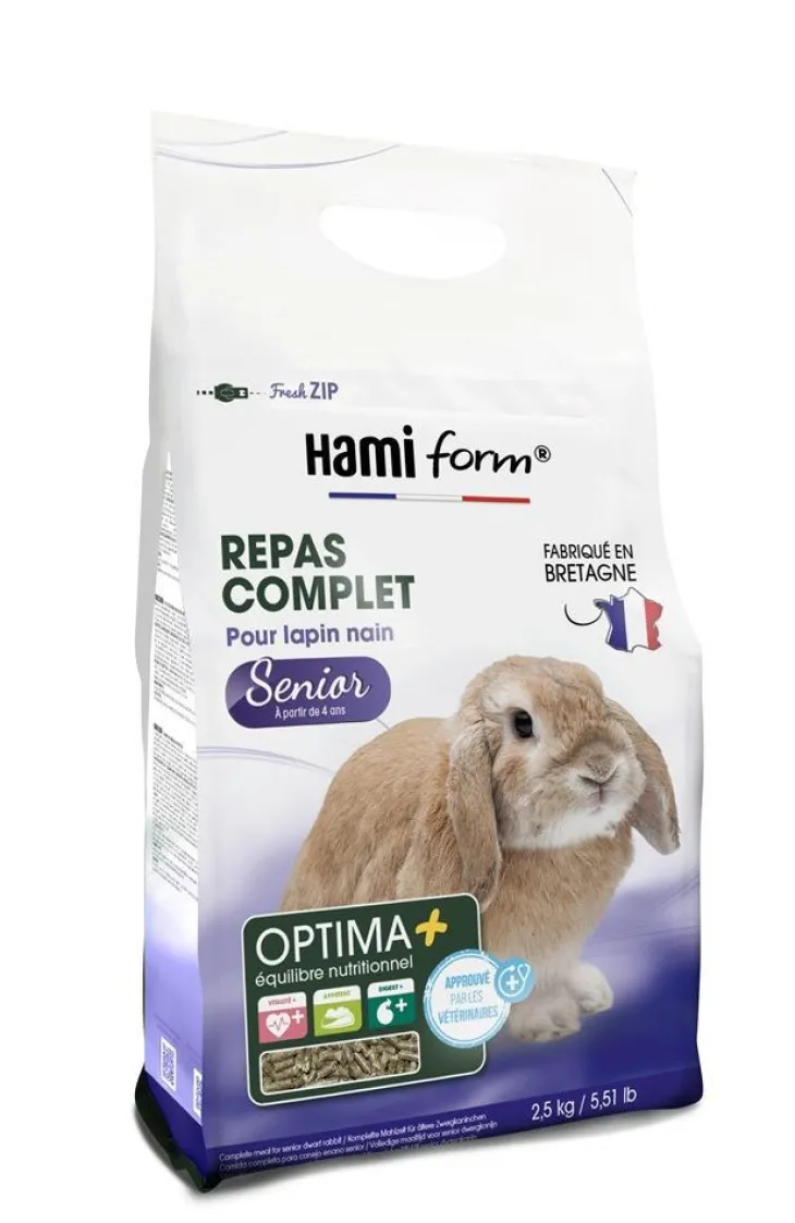 Repas lapin nain senior - 2,5 kg