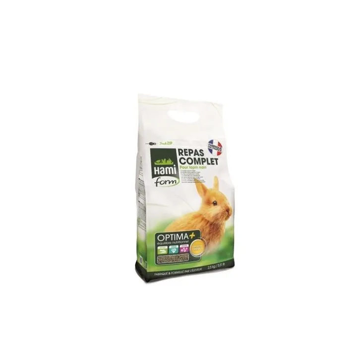 Repas premium lapin nain Hamiform 2.5kg