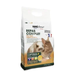 Repas premium pour lapin nain à poils longs Hamiform - 2,5 kg