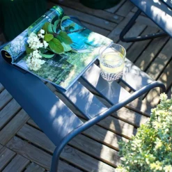 Repose-pieds Monceau coloris carbone Fermob - 41 cm