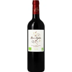 Rien à ajouter vin de Bordeaux AOC bio rouge sans sulfites Château Cajus - 75 cl