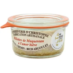 Rillettes de maquereaux à l’amer bière Conserverie St Christophe - 100 g