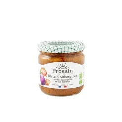 Riste d’aubergines bio en bocal de 345 g