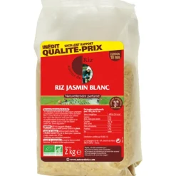 Riz blanc au Jasmin du Cambodge - 2 kg
