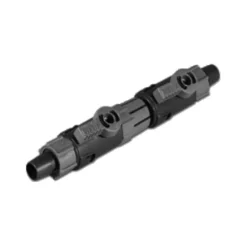 Robinet d'arrêt double pour tuyau 19/27 mm, marque EHEIM - idéal contrôle débit