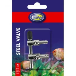 Robinetterie à air en acier, 2 sorties - AQUA NOVA