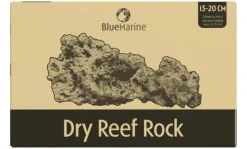 Roche naturelle d'aragonite pour aquarium coloris blanc Blue Marine Bm Dry Reef Rock - 20 kg (13 - 20 cm)