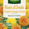 Rose d'Inde Double grande variée Vilmorin - graines à semer