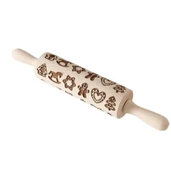 Rouleau à pâtisserie en bois de hêtre Ginger - Ø 6 x 37 cm
