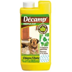 Répulsif chien et chat en cristaux gélifiés Décamp’ - 500 g