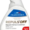 RŽpulsif d'intŽrieur et d'extŽrieur pour chien marquages urinaires et dŽgradations Francodex Repuls'Off - 500 ml