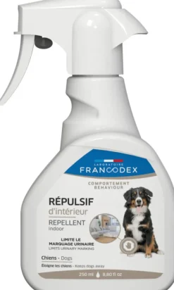 RŽpulsif d'intŽrieur pour chien menthe eucalyptus Francodex - 250 ml