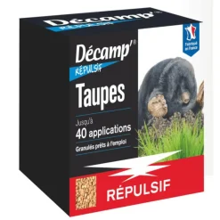 Répulsif en granules pour taupes