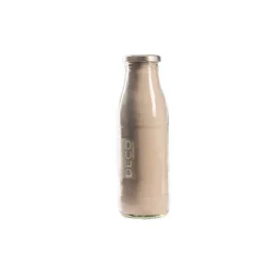 Sable décoratif naturel beige de 0,5 mm en bouteille de 500 ml