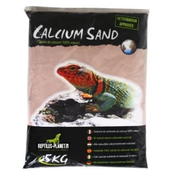 Sable de calcium pour terrarium coloris rouge Reptile Planet Kalahari Red - 5 kg