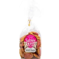 Sablés duo framboise Saveurs des marais - 210 g