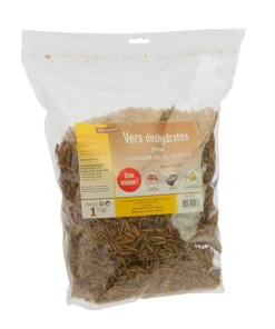 Sac de vers déshydratés pour oiseaux de la nature Compagnie des Pet Foods - 1 Kg