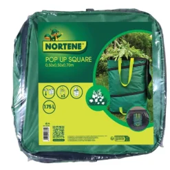 Sac pop-up vert carré pour végétaux Nortène – 50 x 50 x 70 cm