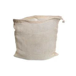 Sac vrac de conservation filet L coloris blanc Ah Table