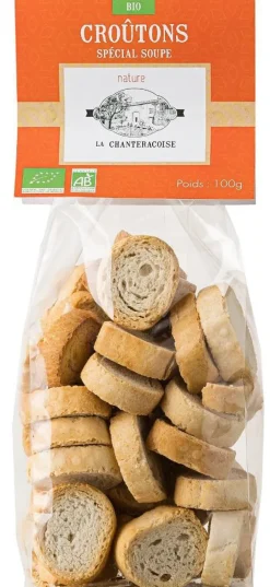 Sachet de croûtons nature bio Chanteracoise - 100 g