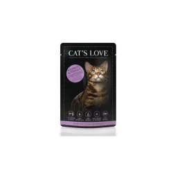 Sachet repas MIX saumon poulet pour chat - 85 gr