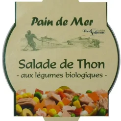 Salade de thon aux légumes biologiques Pain de mer - 250 g