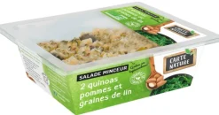 Salade minceur 2 quinoa pomme graine de lin Carte Nature - 160g