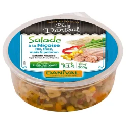 Salade niçoise bio au thon 200 g