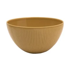 Saladier coloris jaune en grès Bohem - Ø 28,5 cm