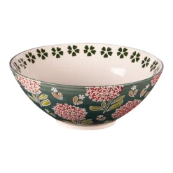 Saladier Cottage coloris multicolore en grès - Ø 23 cm