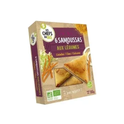Samoussa aux légumes Les p’tits chefs du bio - 150 g