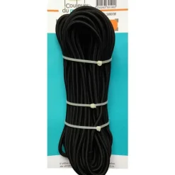 Sangles pour fixation de toiles coloris noir Sandow Couleurs du monde