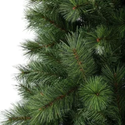 Sapin de Noël artificiel vert avec pied en métal Ontario