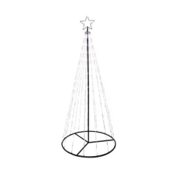 Sapin Micro LED 250/ H1,8 m Ø80 cm Blanc