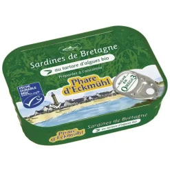 Sardines au tartare d'algues 135 g PHARE D'ECKMÜHL
