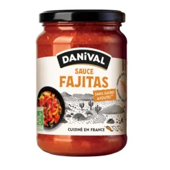 Sauce fajitas bio Danival - 350 g