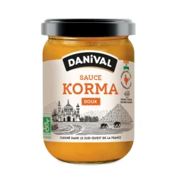 Sauce korma bio Danival - 345 g