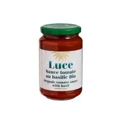 Sauce tomate basilic bio Luce - 340 g
