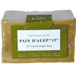 Savon bio pour peau sèche Tadé Pain d’Alep 15 %– 200 g