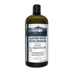 Savon noir liquide olive 1L