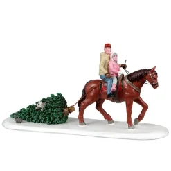 Scène Lemax Vail Village Tradition arbre