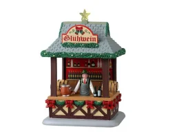 Scénette pour Lemax Caddington village Stand de gluhwein