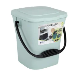 Seau à compost vert eucalyptus - 6L