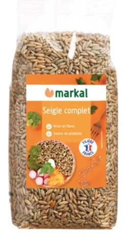 Seigle complet france bio Markal - 500 g