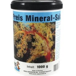 Sel minéral pour aquarium, qualité premium, PREIS AQUARISTIK - contenance 1kg