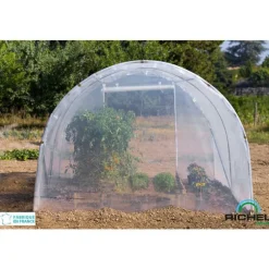 Serre de jardin en plastique transparente 6m² - 2 x 3 m